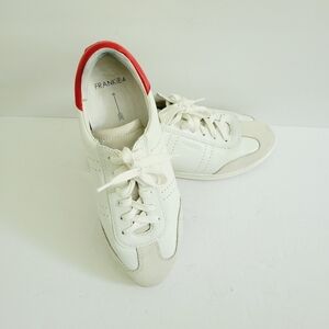 Frankie 4 Drew White Leather Sneakers, Size 9
